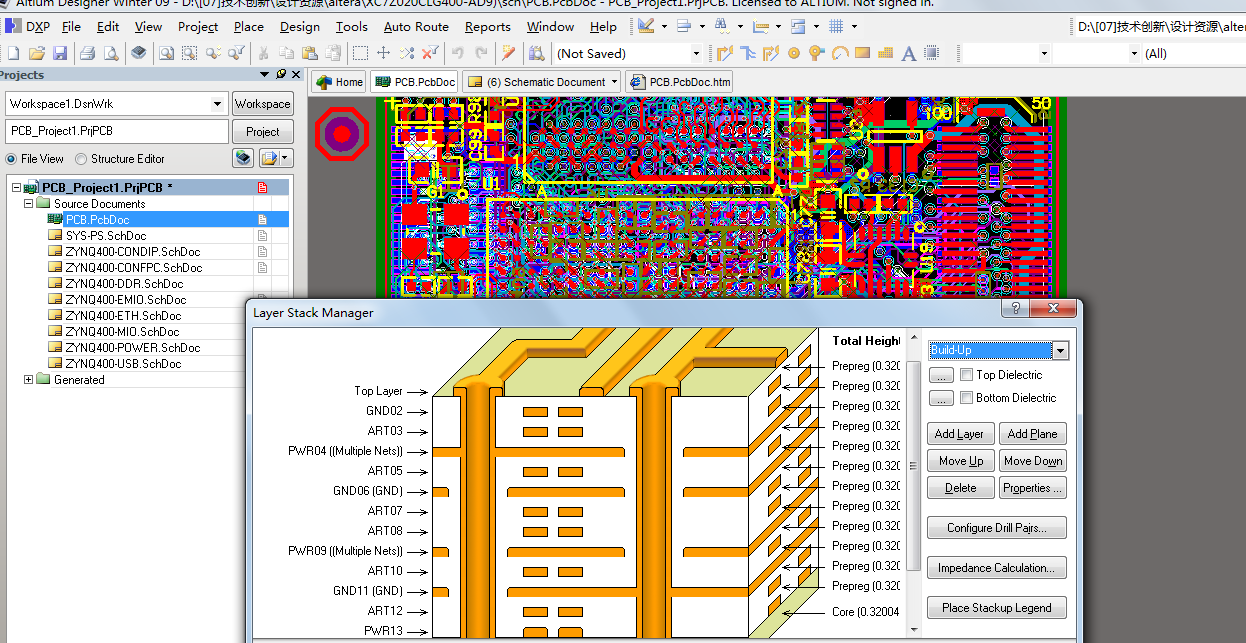 Xilinx FPGA XC7Z020CLG400  USB3320 RTL8211 AD设计核心板