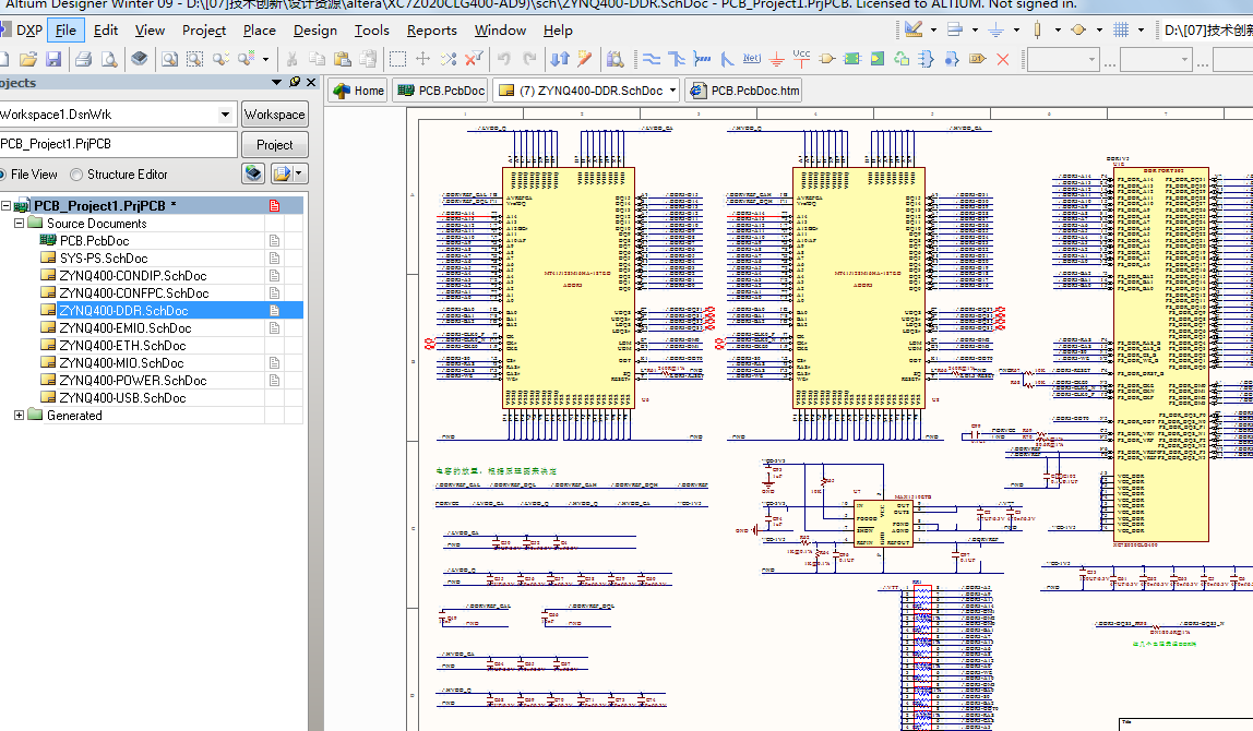 Xilinx FPGA XC7Z020CLG400  USB3320 RTL8211 AD设计核心板