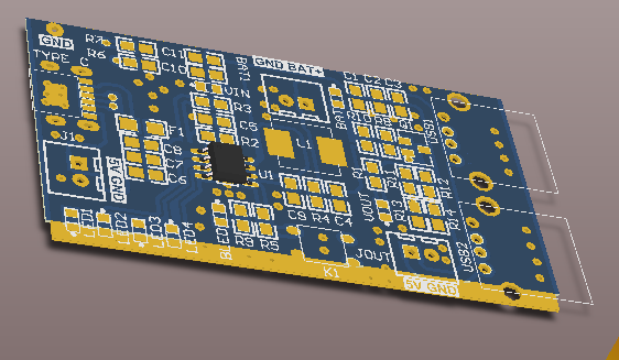 移动电源模块IP5306（包含原理图及PCB）