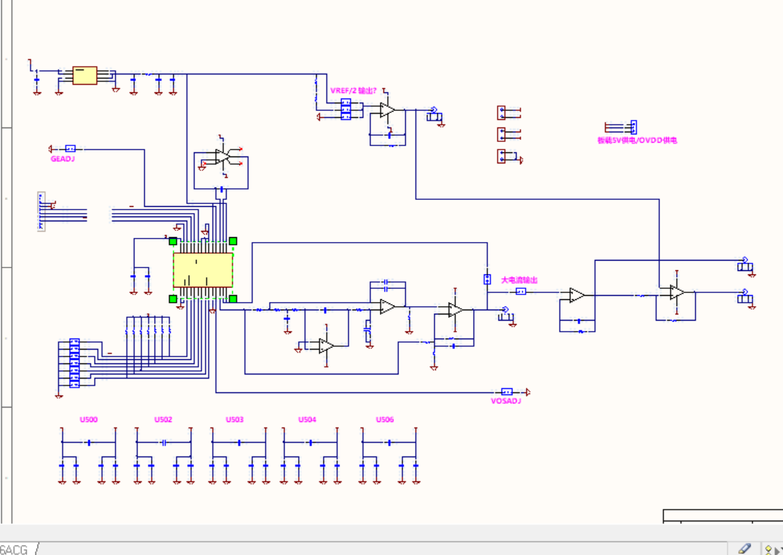 LTC2756 18位乘法串行输入电流输出数模转换器DAC模块ALTIUM原理图+PCB文件