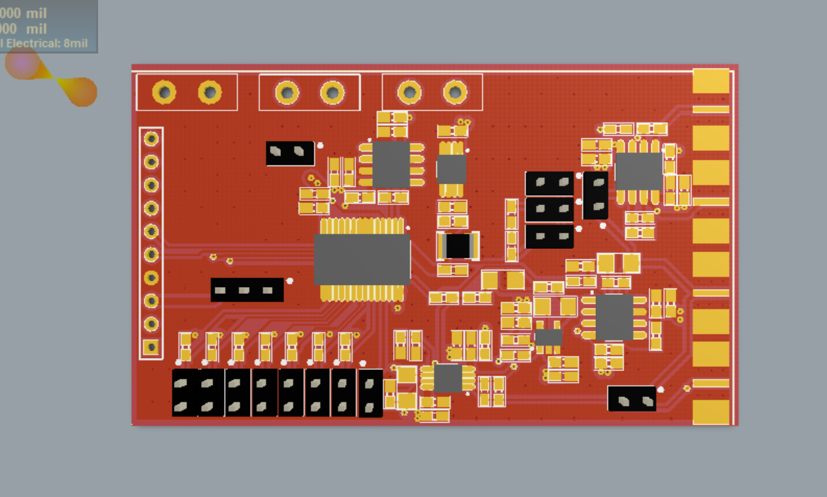 LTC2756 18位乘法串行输入电流输出数模转换器DAC模块ALTIUM原理图+PCB文件