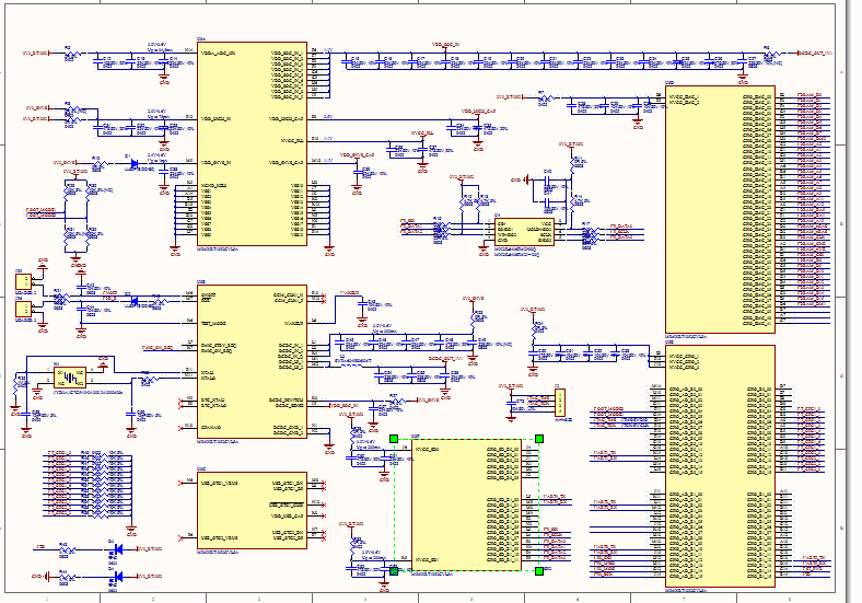 I.MX RT1052+SIM7600CE-PCIE板AD版硬件原理图+PCB(4层) 文件