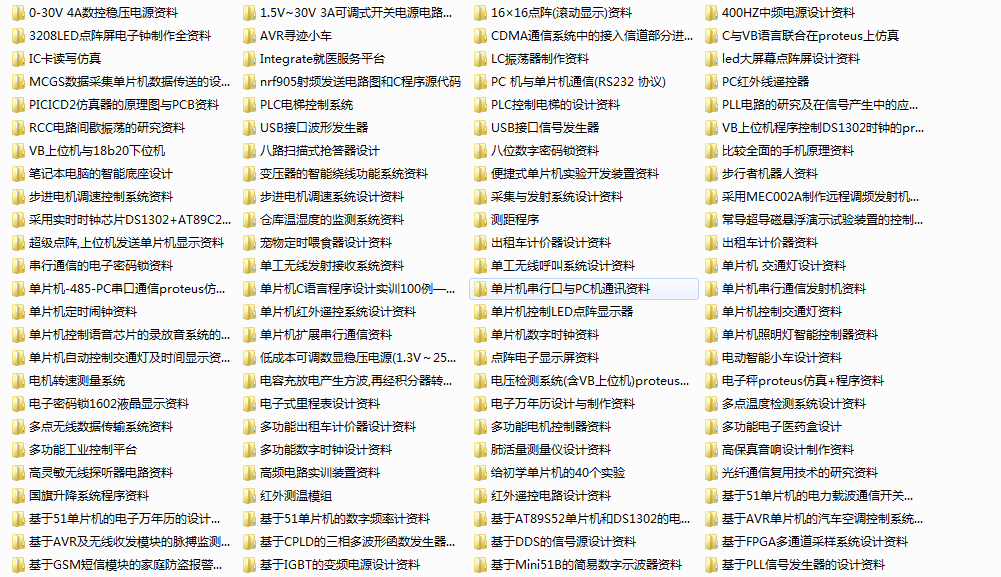 【网盘】100多个电子专业毕业设计及产品设计资料 增送protel 99se软件
