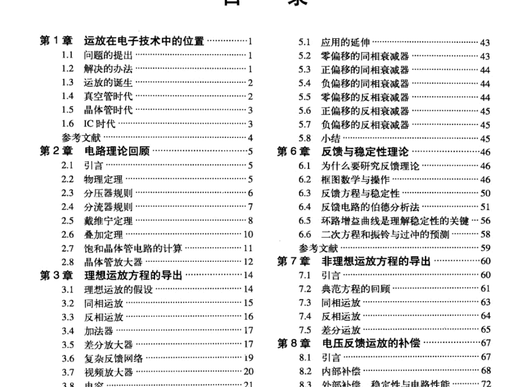 高清电子书-运算放大器权威指南 (第3版) 456页