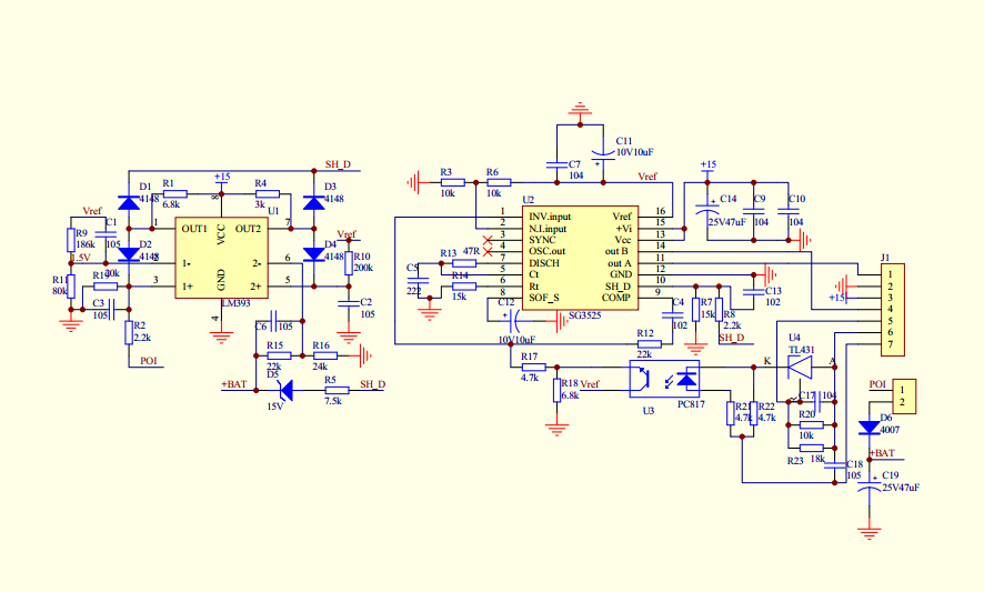 12v1500w正弦波逆变器全套资料 包括电原理图，PCB文件，元器件清单等