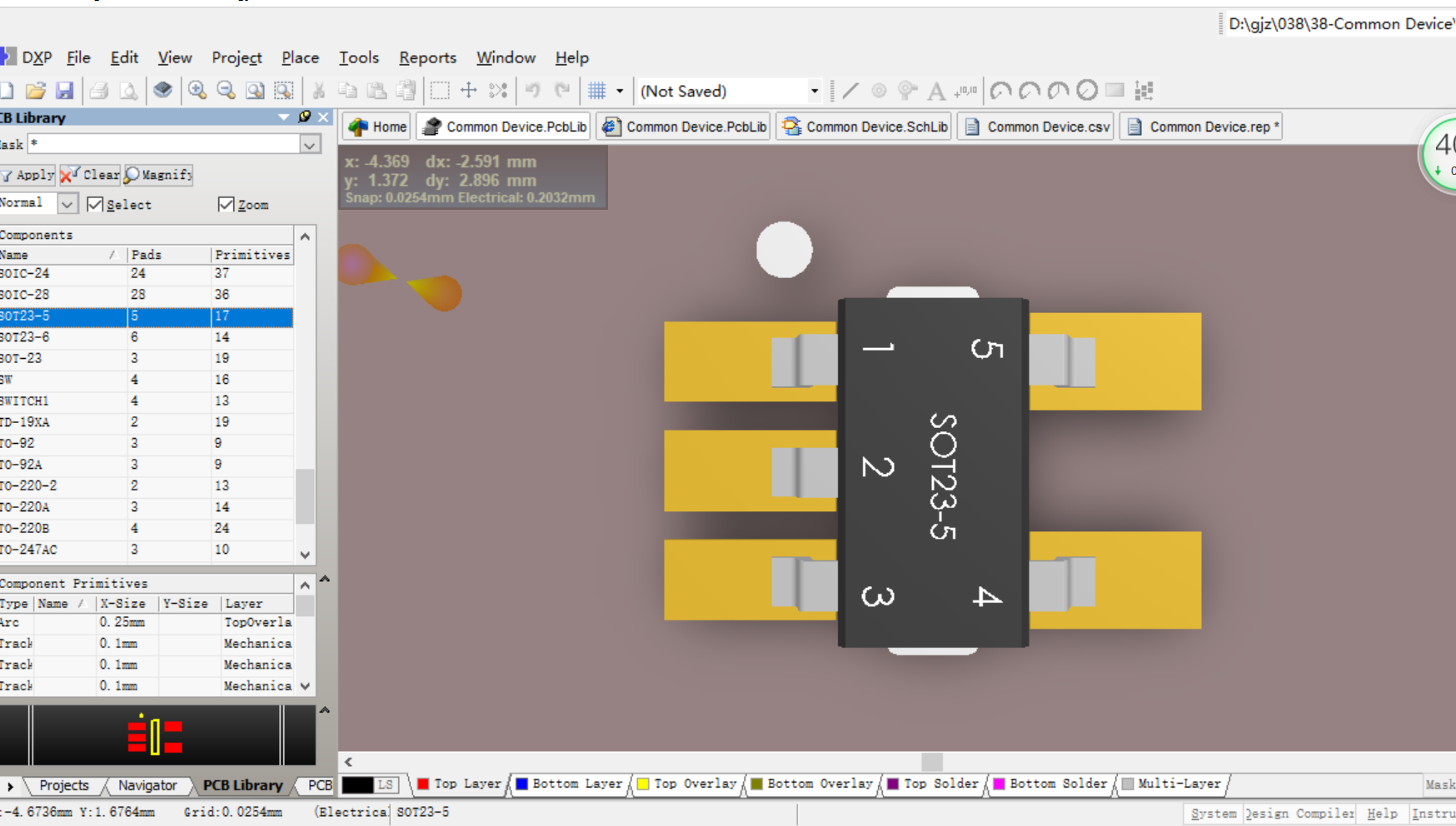 Altium Designer常用器件集成库PCB封装库原理图库3D库元件库