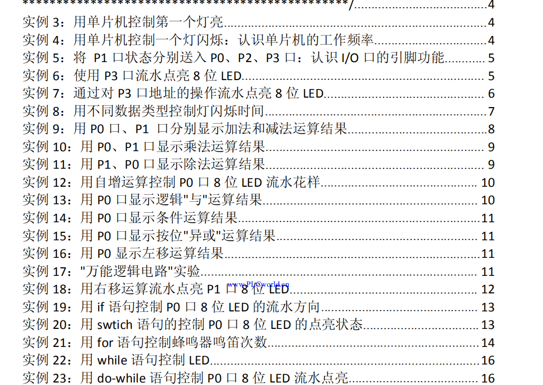 电子书-	十天学会单片机实例100.pdf