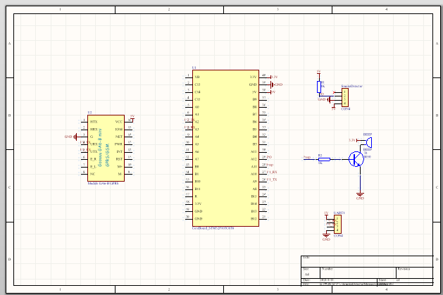 基于STM32的烟雾短信报警器设计（程序 PCB 原理图）